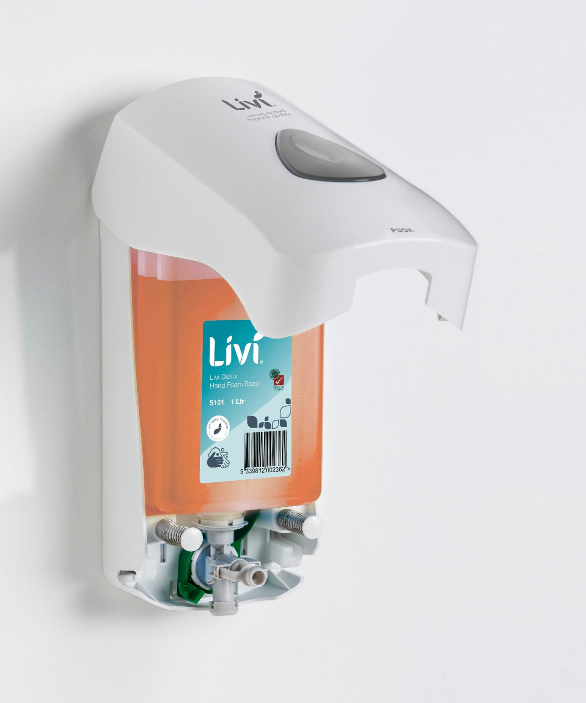 Livi S101 Delux Hand Foam Soap 1000ml Single