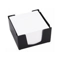 Italplast Memo Cube Holder with Paper Black