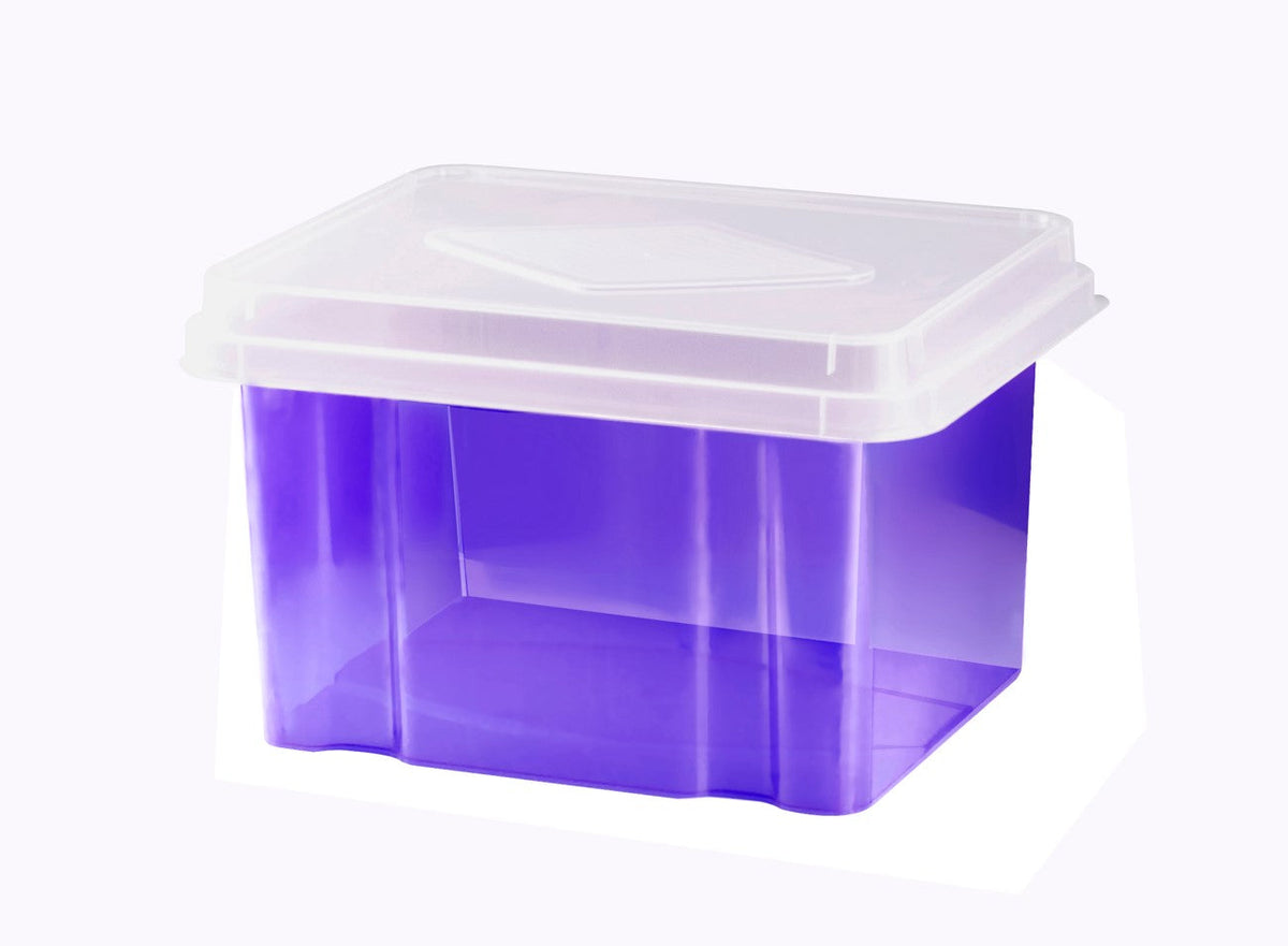 Italplast Storage Box 32 Litre Tinted Purple