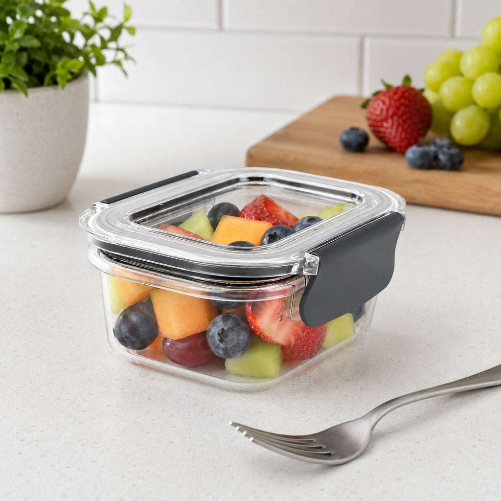 Italplast Snap Lock Food Container 400ml Clear