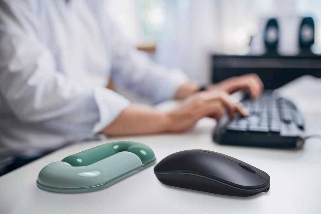 Kensington Duo Gel Mouse Wrist Rest Green