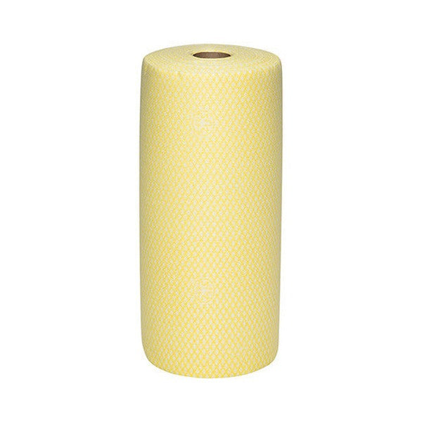 WypAll Colour Coded Cloth Wiper Roll Yellow 106 Wipers Pack of 6