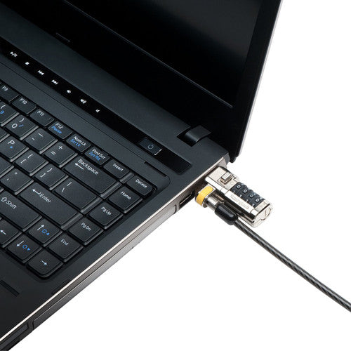 Kensington ClickSafe Combination Laptop Lock Silver and Black
