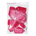 Kevron ID30 Giant Key Tags Red Bag of 10