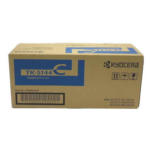 Kyocera TK5144C Toner Cartridge Cyan 5000 Pages