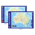 Learning Can Be Fun Map of Australia Poster