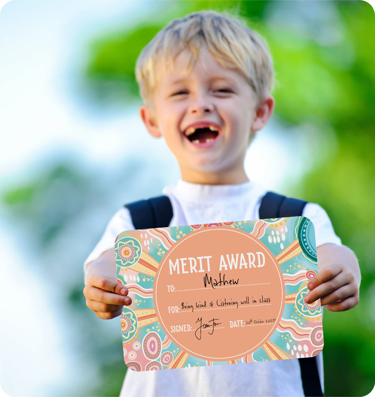 Learning Can Be Fun Sacred Country Merit Award Certificates Pack of 30