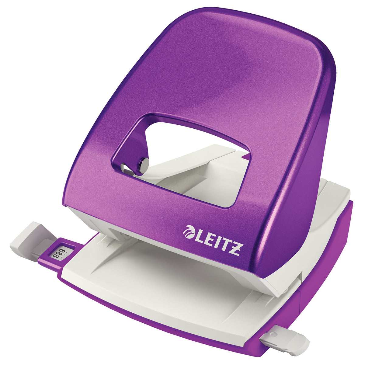 Leitz NeXXt WOW Punch 2 Hole 30 Sheet Purple