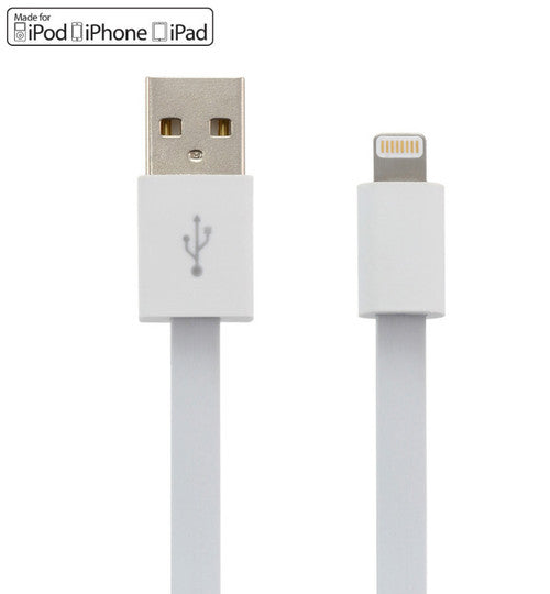 Moki Lightning to USB SynCharge Cable 10cm White