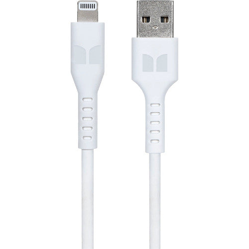 Monster Lightning to USB-A TPE Cable 1.2m White