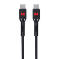 Monster USB-C to USB-C Braided Cable 2m Black