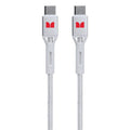 Monster USB-C to USB-C Braided Cable 2m White