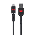 Monster Lightning to USB-A Braided Cable 2m Black