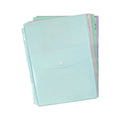 Marbig Binder Wallet A4 Top Open Pastel Assorted Pack of 8