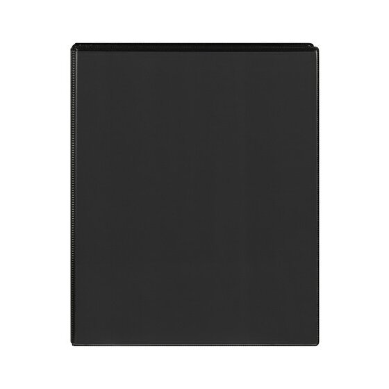 Marbig Clearview Insert Binder 25mm 3D A4 Black Pack of 20