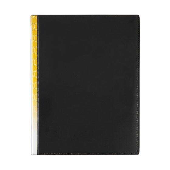 Marbig Clearview Non Refillable Display Book 50 Pocket A4 Black