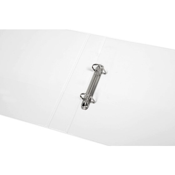 Marbig Clearview Insert Binder 25mm 2D A5 White