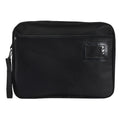 Marbig Convention Satchel Expanding Zippered Fabric Black