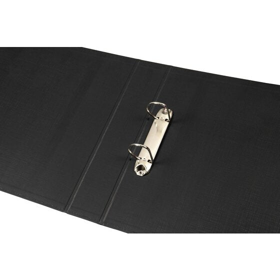 Marbig Ring Binder Deluxe 38mm 2D Polyethylene A4 Black Box of 12