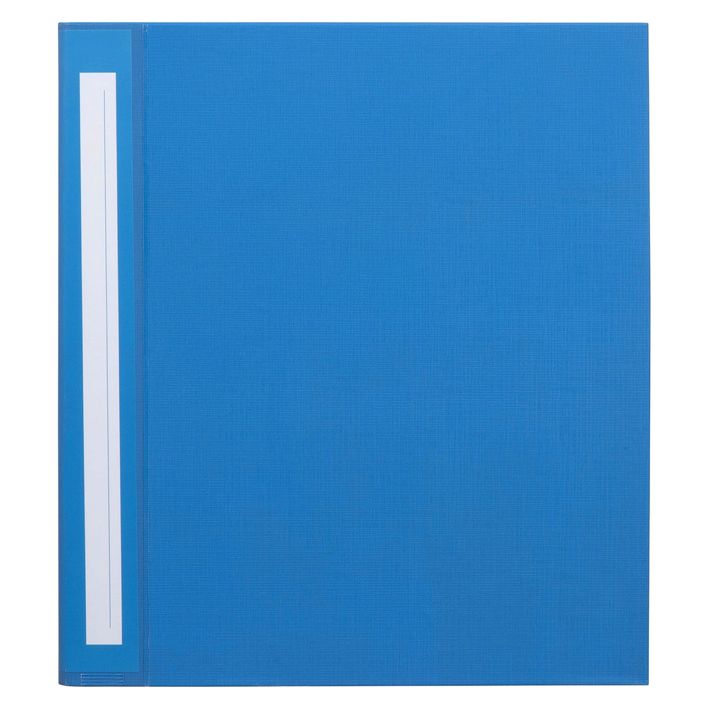 Marbig Deluxe Ring Binder A4 50mm 3D PE Blue Box 12