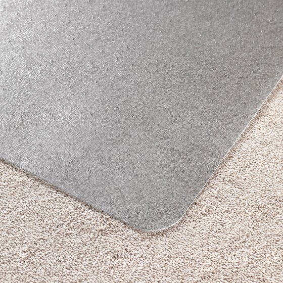 Marbig Duramat Chairmat Small With Keyhole 91 x 121cm Clear