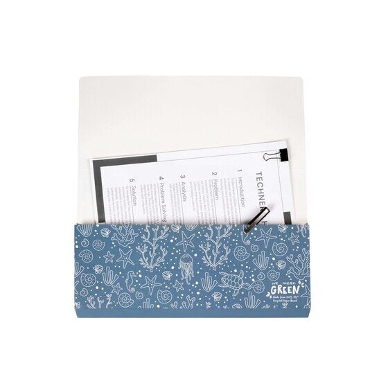 Marbig Enviro Document Wallet Foolscap Assorted Pack of 10