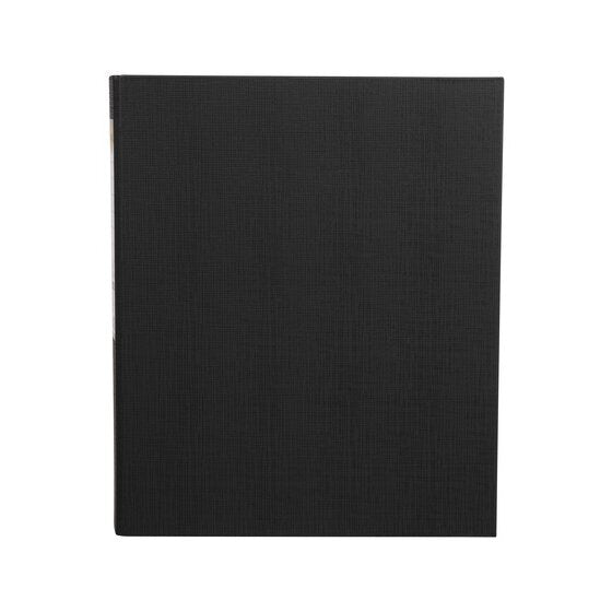 Marbig Ring Binder 25mm 3D Polyethylene A4 Black Box of 6