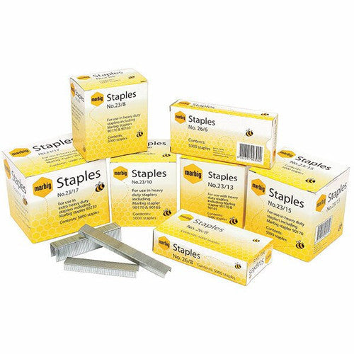 Marbig Staples No 26/8 Box of 5000