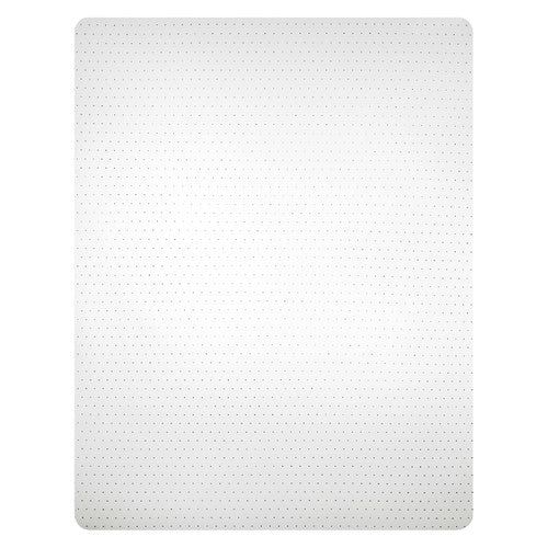 Marbig Tuffmat Polycarbonate Chairmat Carpet Large Rectangle 120 x 150cm Clear