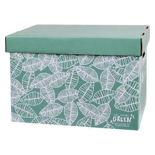 Marbig Enviro We Mean Green Archive Box Leafy Green Carton of 4