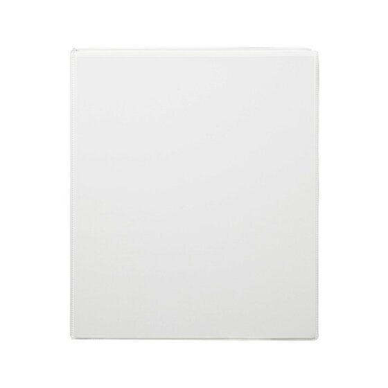 Marbig Clearview Insert Binder 25mm 4D A4 White Carton of 20