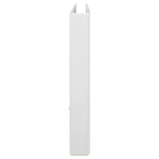 Marbig Clearview Insert Binder 25mm 2D A4 White Pack of 20