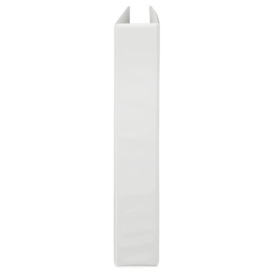 Marbig Clearview Insert Binder 38mm 2D A4 White Pack of 12