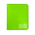 Marbig Zipper Binder 25mm 2D with Tech Case Lime Box of 10