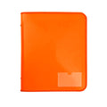 Marbig Zipper Binder 25mm 2D with Tech Case Orange Box of 10