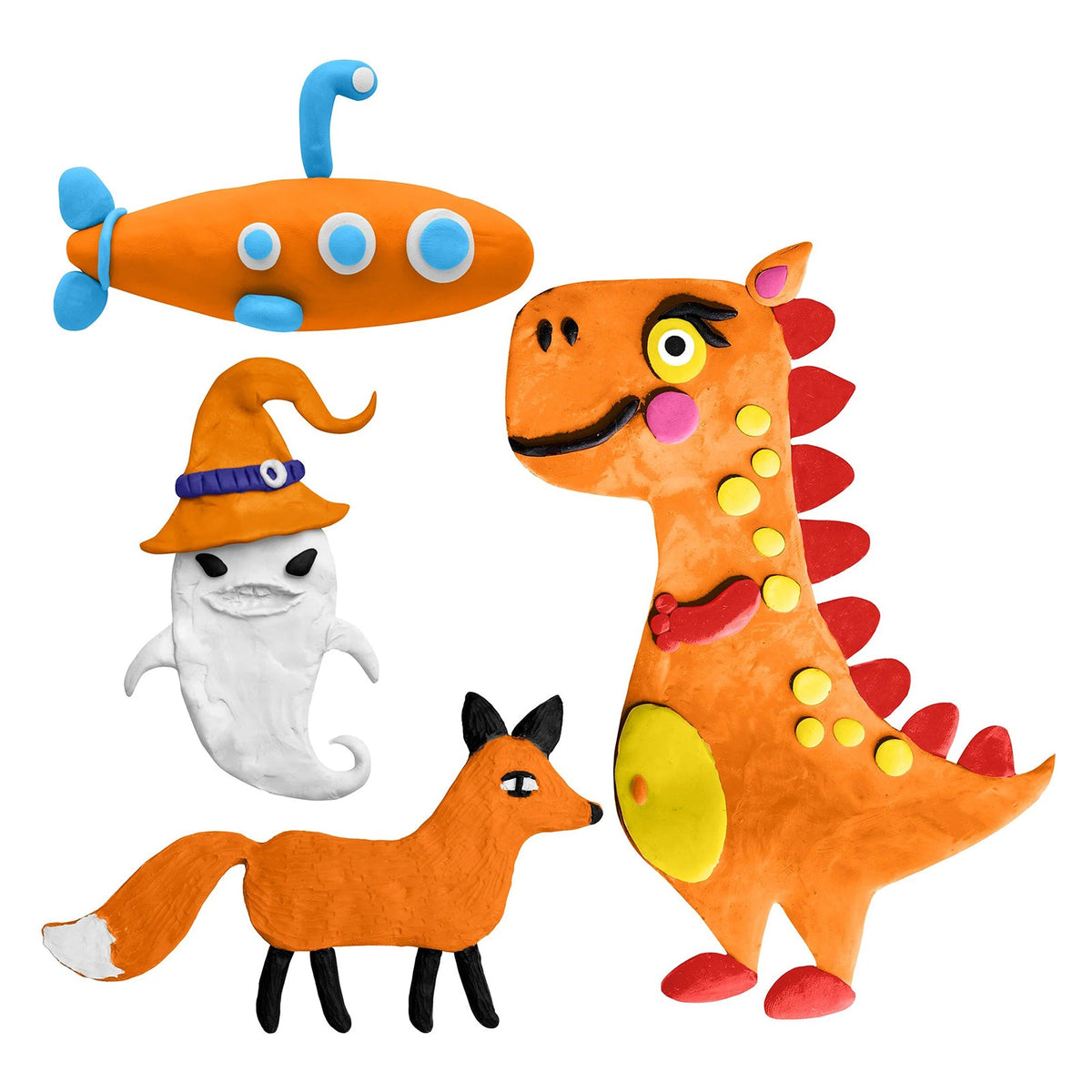 Modelling Clay 500g Orange