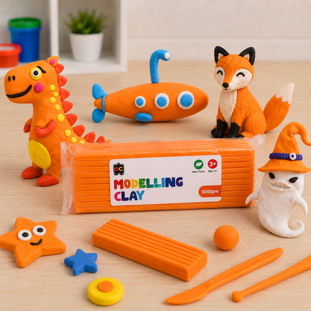 Modelling Clay 500g Orange
