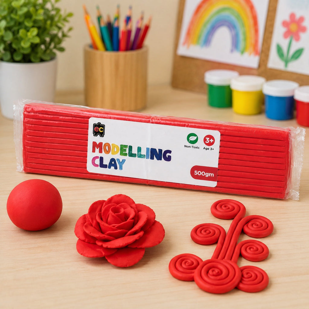 Modelling Clay 500g Red