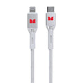 Monster Lightning to USB-C Braided Cable 1.2m White