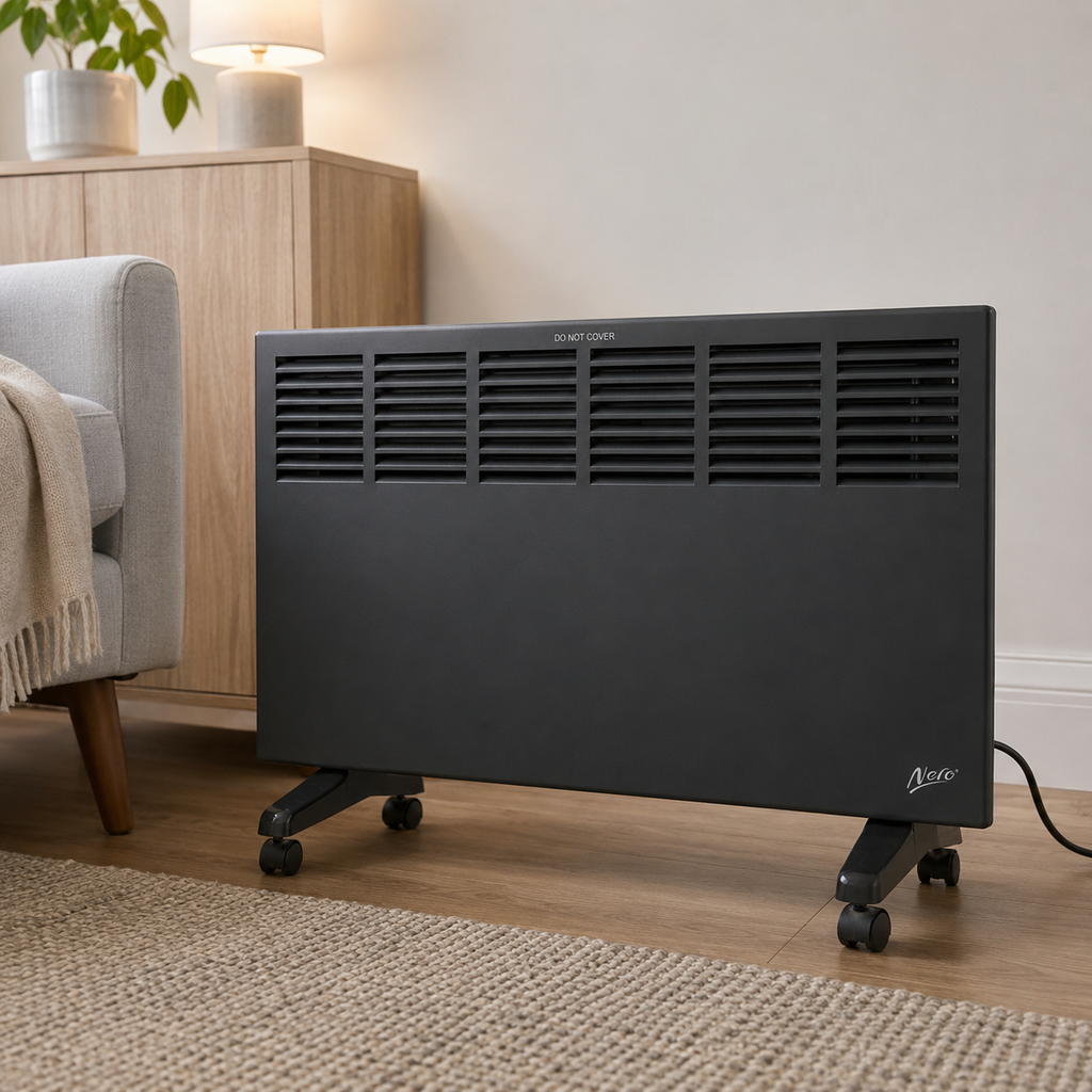 Nero Edge Convector Heater Black 2000W