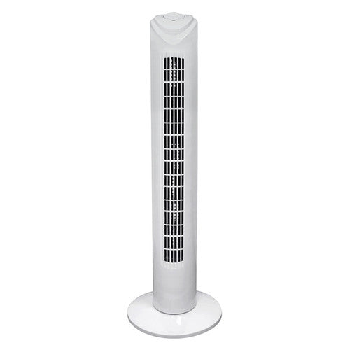Nero Oscillating Tower Fan 81cm White