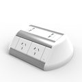 Rapidline Odyssey 8 GPO 2 USBA 2 USBC 3 Pin Lead White