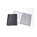 Olympic Display Book Refillable A4 20 Pages Matt Black Pack of 20