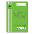 Olympic Exercise Book A4 48 Pages 9mm Dotted Thirds Ruled Pack of 20