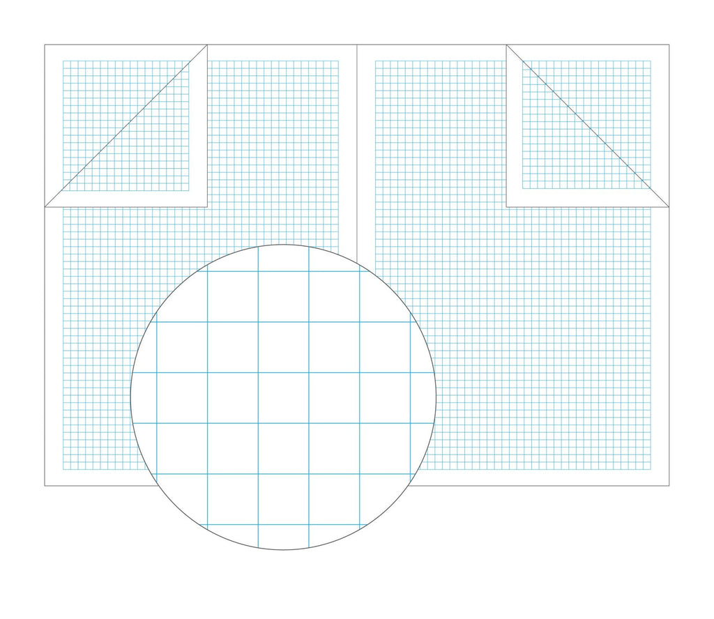 Olympic Graph Book A4 96 Pages 5mm Stapled Pack of 10