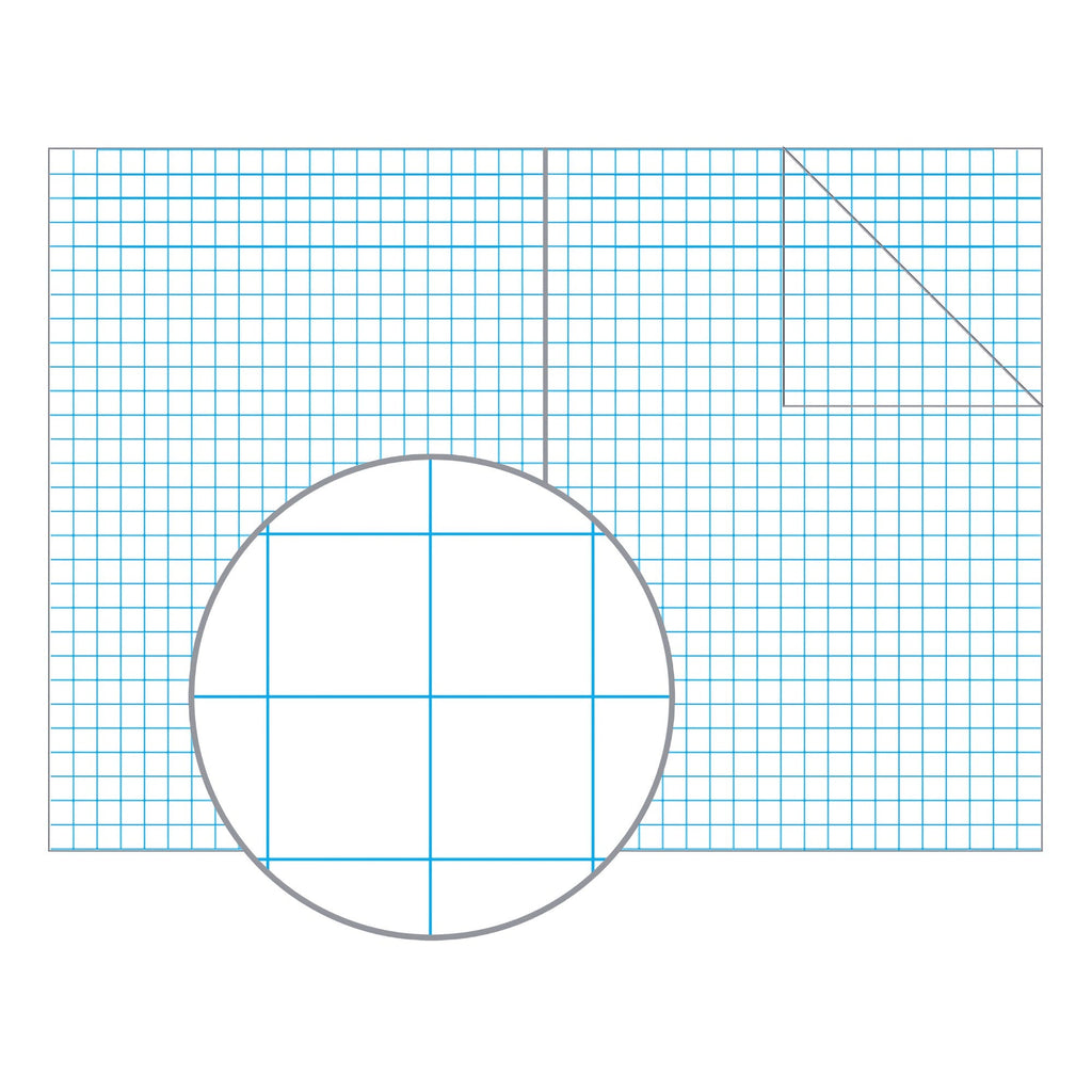 Olympic Grid Book A4 96 Pages 10mm Stapled Pack of 10