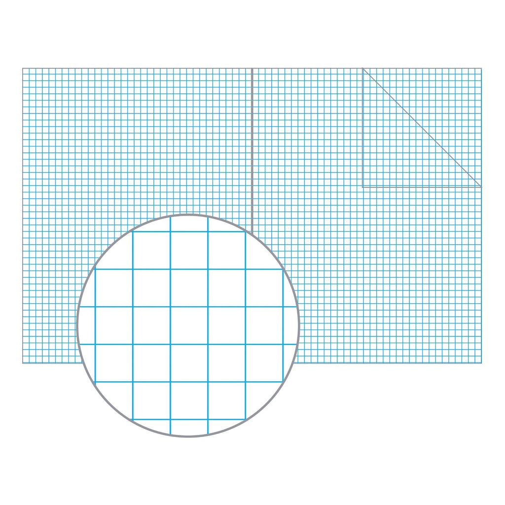 Olympic Grid Book A4 192 Pages 5mm Stapled Pack of 5