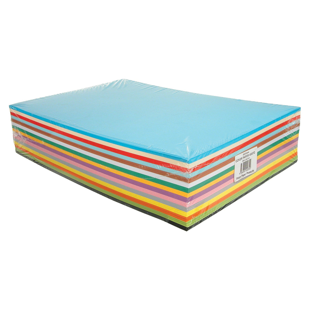 Zart Cover Paper 120gsm 255 x 380mm Assorted Ream of 500