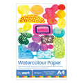 Zart Watercolour Pad A4 12 Sheets 25 Percent Cotton Blend