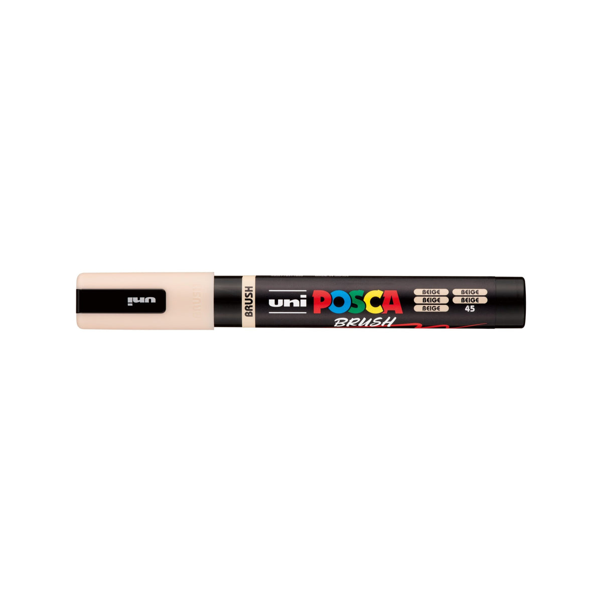 POSCA PC-5BR Paint Marker Medium Brush Tip Beige